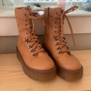 Sam Edelman Combat Boots size 8.5